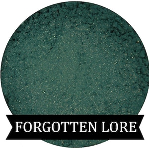 FORGOTTEN LORE Teal green Eyeshadow Edgar Allan Poe Fall Halloween shade