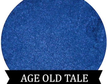 Blue Eyeshadow Pigment AGE OLD TALE