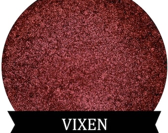 Metallic Red Eyeshadow VIXEN
