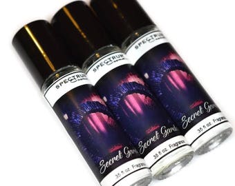 SECRET GARDEN  Roll on Perfume Water lily, Tulips Lotus blossom, apricot, peach & geranium.