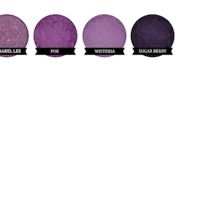 Purple Eyeshadow LENORE Mineral makeup image 5