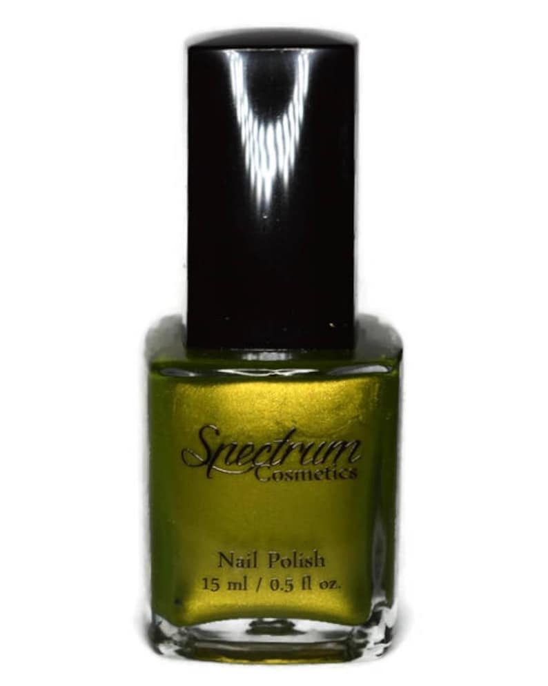 HEX Lime Green Metallic Duochrome Nail Polish image 3