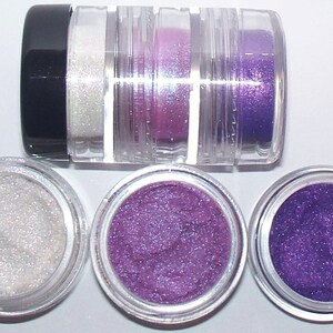 Purple Eyeshadow Stack Lenore, Iris, Shooting Star image 2