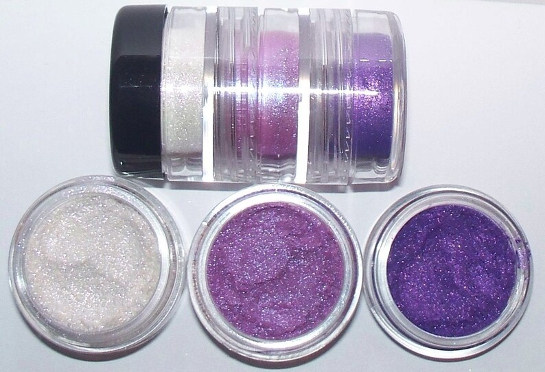 Purple Eyeshadow Stack Lenore, Iris, Shooting Star image 2