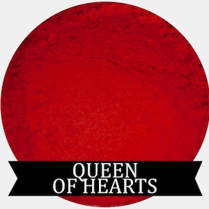 Matte Red Eyeshadow QUEEN OF HEARTS
