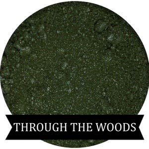 THROUGH THE WOODS Moss Green Eyeshadow Fall Halloween Collection
