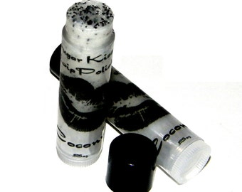 COCONUT Sugar Kisses Lip Polish  Exfoliating Lip Scrub in a Tube