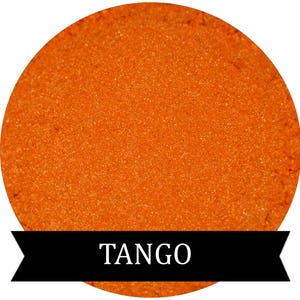 Orange Mineral Eyeshadow TANGO image 1