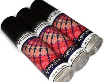 GYPSY SOUL Perfume Cashmere, Jasmine, Amber, Patchouli and Musk