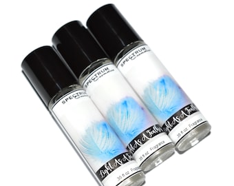 LIGHT AS A FEATHER Roll On Perfume Blackberry, Jasmine, Lemon, Vanilla and Musk