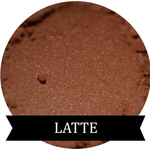 Frosty Brown Eyeshadow  LATTE mineral makeup
