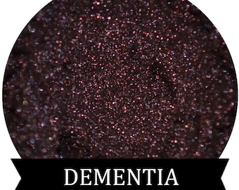 Fard à paupières violet prune foncé DEMENTIA
