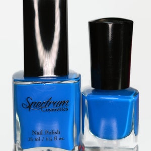 OHM MY GOD Neon Blue Nail Polish image 2