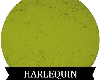 Matte Lime Green Eyeshadow  HARLEQUIN