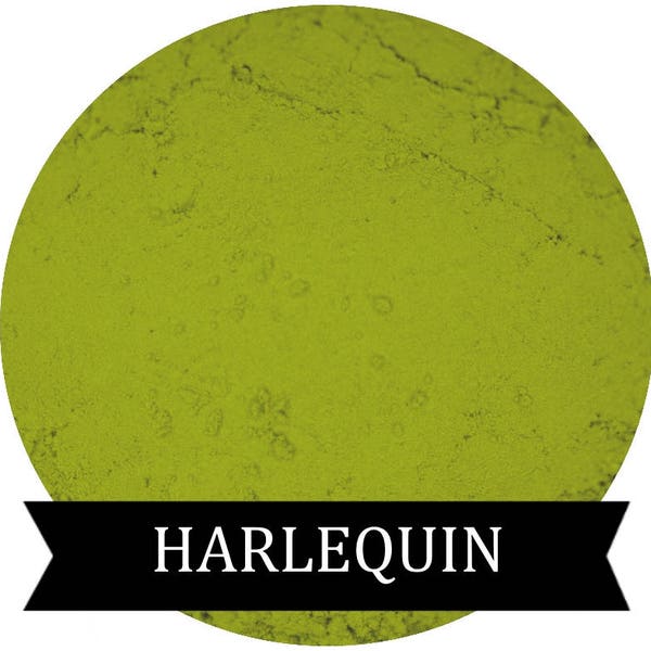 Matte Lime Green Eyeshadow  HARLEQUIN