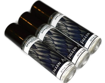 FALLEN ANGEL Perfume: Lemon, Bergamot, Vanilla, Sandalwood,  Lavender, Tonka bean, Madagascar Vanilla, Amber, Sandalwood, and White Musk