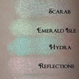 COOL Iridescent Eyeshadow Collection 6 Colors in a Stackable Set image 2