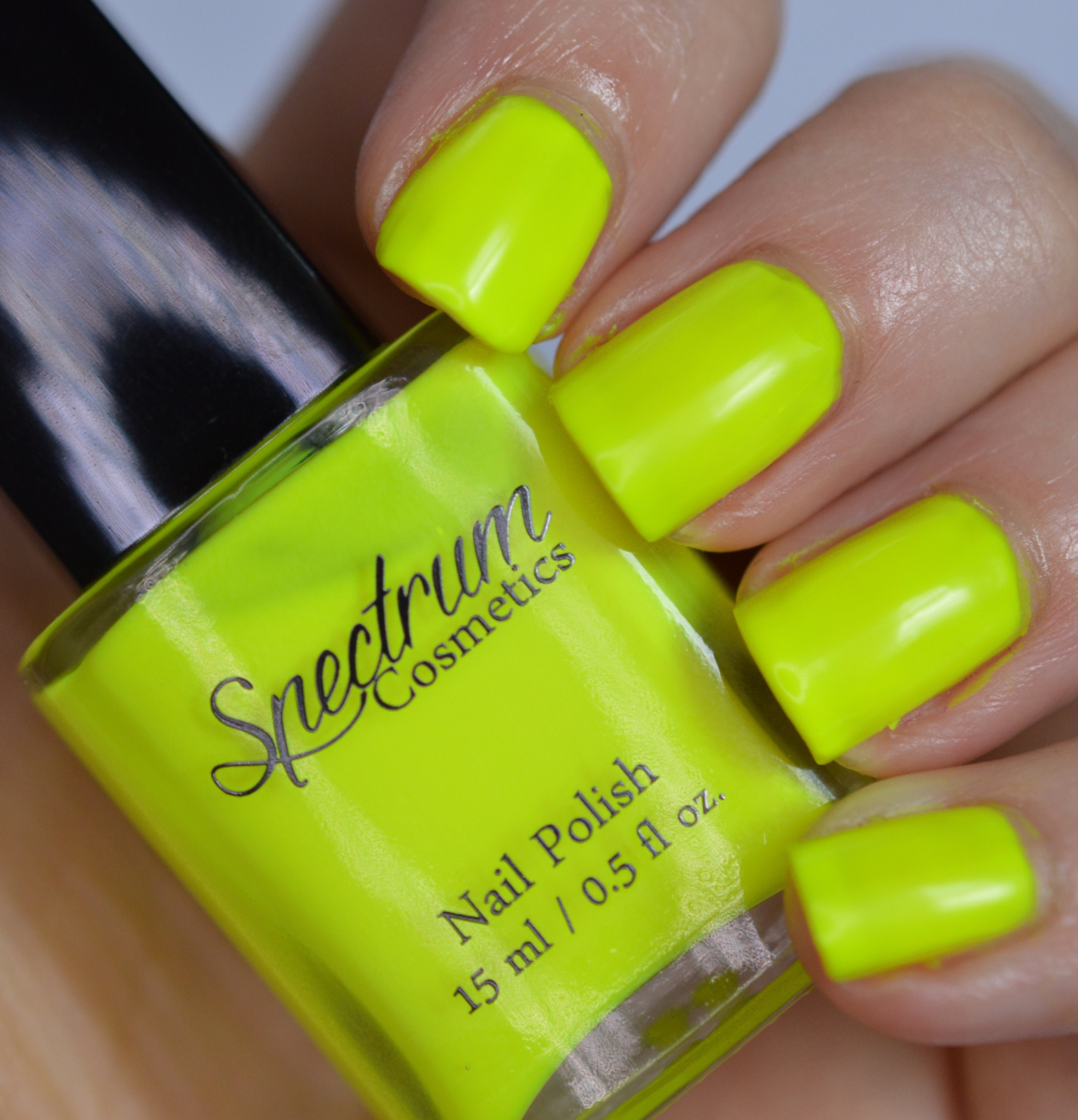 ELECTRIFYING Neon Yellow Nail Polish Etsy