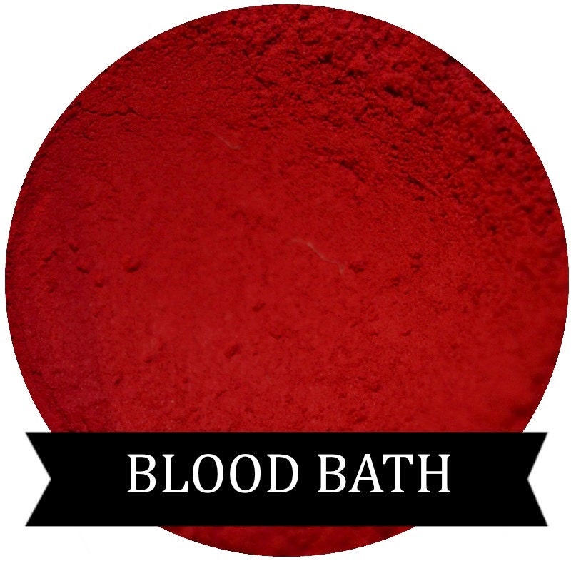 Red Eyeshadow BLOOD BATH