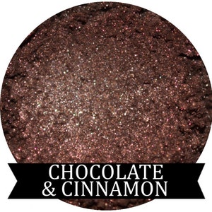 Dark Brown Eyeshadow Chocolate and Cinnamon