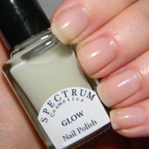 Glow in the Dark Nail Polish GLOW Glows Green image 1