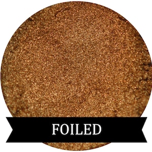 Metallic Gold Eyeshadow FOILED