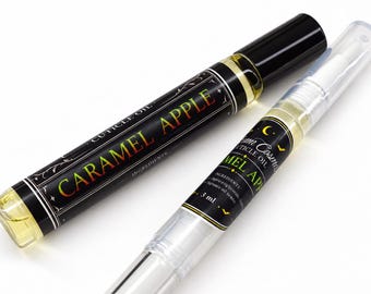CARAMEL APPLE Scented Cuticle Oil with Vitamin E and Beta Carotene