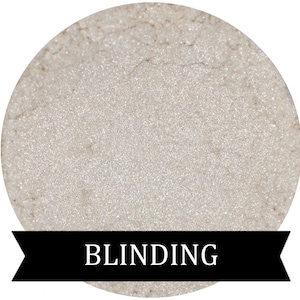 Shimmery White Eyeshadow  BLINDING