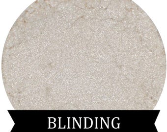 Shimmery White Eyeshadow  BLINDING