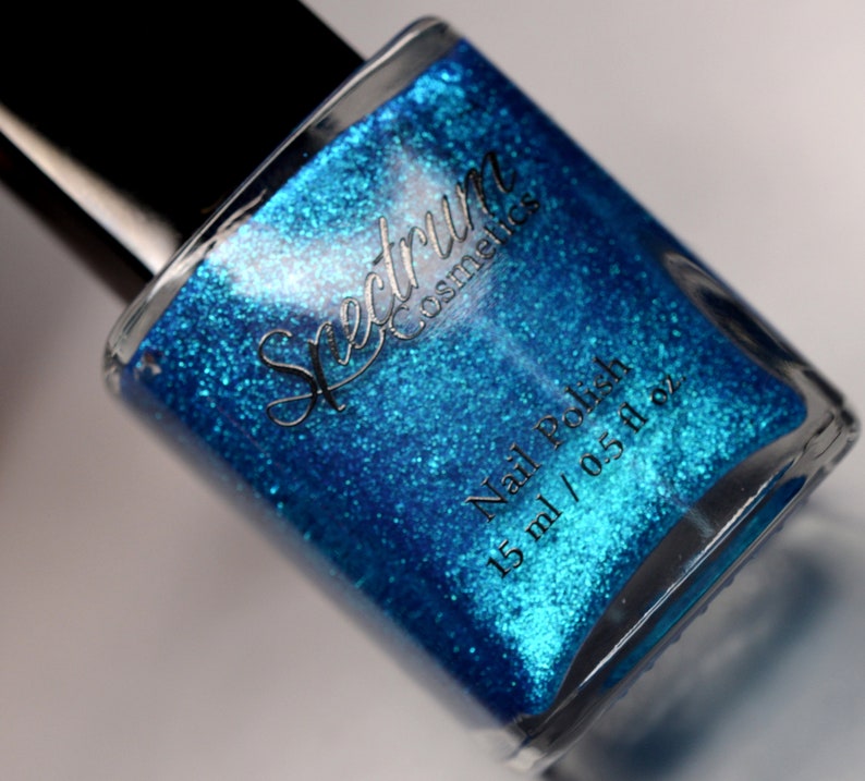 SPELLBOUND Blue Metallic Nail Polish image 2