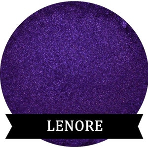 Purple Eyeshadow LENORE Mineral makeup image 1