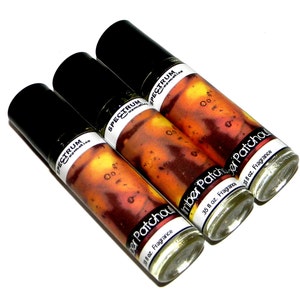 AMBER PATCHOULI Roll on Fragrance
