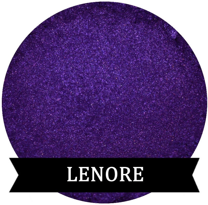 Purple Eyeshadow Stack Lenore, Iris, Shooting Star image 6