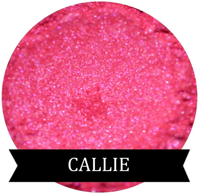 Bright Pink Eyeshadow CALLIE image 1