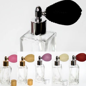 Perfume or Cologne Vintage style Bulb Atomizer in Your Choice of Color and Scent