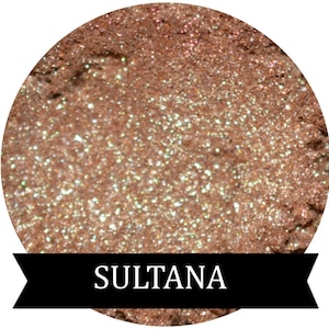 Gold Sparkle Eyeshadow  SULTANA