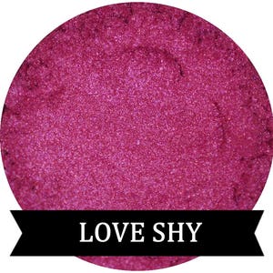 Bright Magenta Pink Eyeshadow  LOVE SHY