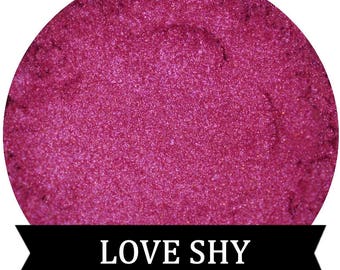 Bright Magenta Pink Eyeshadow  LOVE SHY