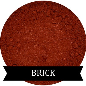 Dark Burnt Red Orange Eyeshadow BRICK