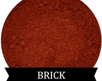 Dark Burnt Red Orange Eyeshadow BRICK