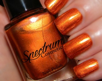 SHATTERED PUMPKIN Bold Orange Nail Polish