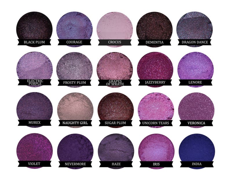 NEVERMORE Matte Purple Eyeshadow Edgar Allan Poe Collection Shade image 6