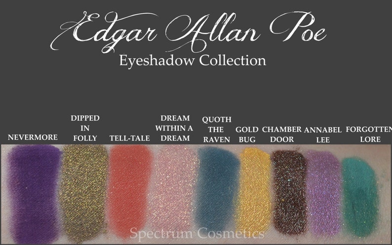 NEVERMORE Matte Purple Eyeshadow Edgar Allan Poe Collection Shade image 5