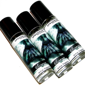 SIRENA Perfume Aquatic, Mint, Brown sugar lemon, jasmine, peony and pink peppercorn, cedarwood, labdanum