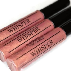 WHISPER Pink Coral Shimmer Lip Gloss