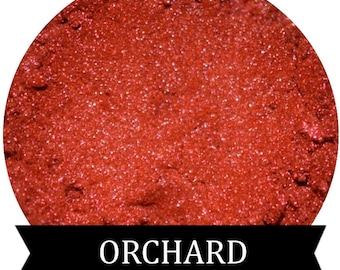 ORCHARD Bright Shimmery Metallic Red Eyeshadow