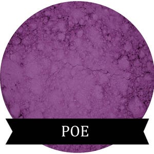 Matte Purple Eyeshadow POE Mineral Makeup