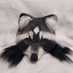 Small Raccoon Therian Mask