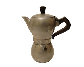 Vintage "La Signora Caffettiera" Italian Moka Express Coffee Maker, Vintage Moka Pot, Italian Espresso Maker, Traditional ITALIAN MOKA
