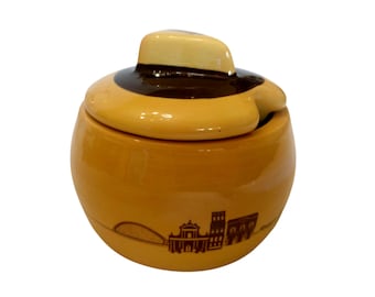 Vintage Parmigiano Reggiano Ceramic Cheese Bowl – 1970s Italian Retro Design, Vintage Ceramic Design Italy, PARMAREGGIO Cheese Bowl